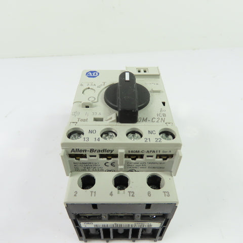 Allen-Bradley 140M-C2N-B25 2.5A 3-Pole Motor Protector Circuit Breaker 600VAC