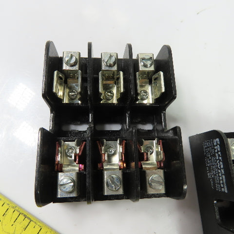 Ferraz Shawmut 30353 30A 3-Pole Class CC Fuse Block 600V