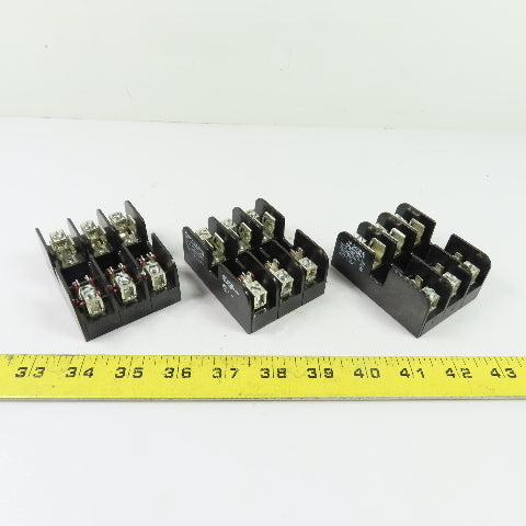 Ferraz Shawmut 30353 30A 3-Pole Class CC Fuse Block 600V