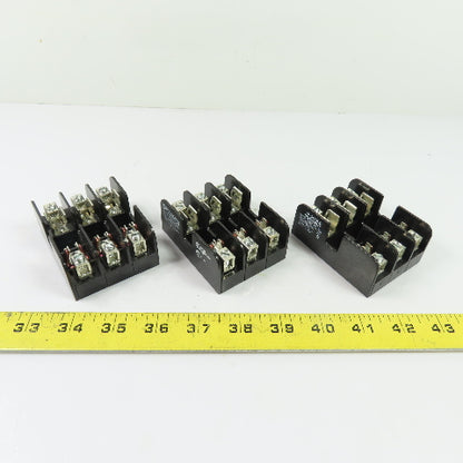 Ferraz Shawmut 30353 30A 3-Pole Class CC Fuse Block 600V