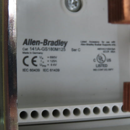 Allen-Bradley IEC Busbar Mounting System w/(5) 141A-GS45*25 690V