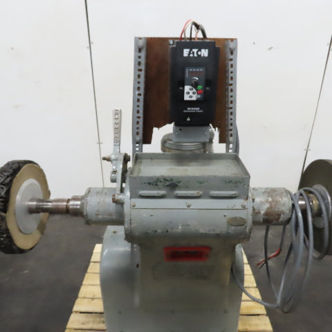 Hammond 12510 3Ph 230/460V Double End Polishing & Buffing Lathe Jack 3HP