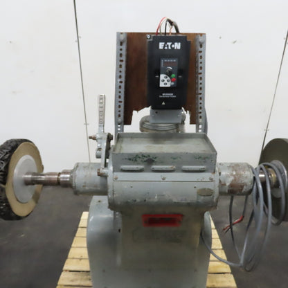 Hammond 12510 3Ph 230/460V Double End Polishing & Buffing Lathe Jack 3HP