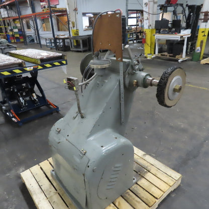 Hammond 12510 3Ph 230/460V Double End Polishing & Buffing Lathe Jack 3HP