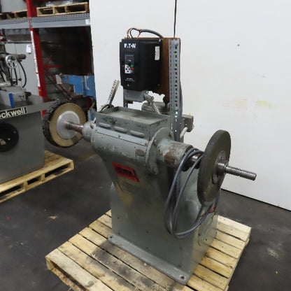 Hammond 12510 3Ph 230/460V Double End Polishing & Buffing Lathe Jack 3HP