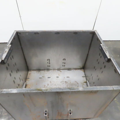 44.5 x 35.5 x 34" 180 Gallon Stainless Steel Reservoir Liquid Storage Dip Tank