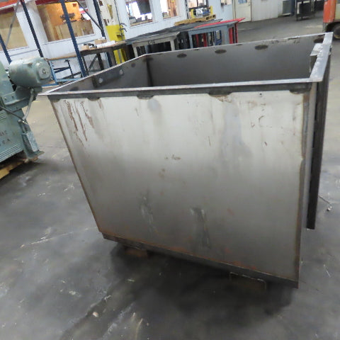44.5 x 35.5 x 34" 180 Gallon Stainless Steel Reservoir Liquid Storage Dip Tank