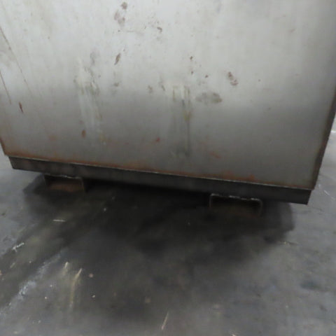44.5 x 35.5 x 34" 180 Gallon Stainless Steel Reservoir Liquid Storage Dip Tank