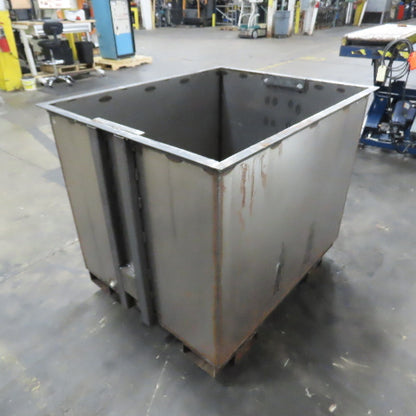 44.5 x 35.5 x 34" 180 Gallon Stainless Steel Reservoir Liquid Storage Dip Tank