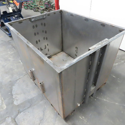 44.5 x 35.5 x 34" 180 Gallon Stainless Steel Reservoir Liquid Storage Dip Tank
