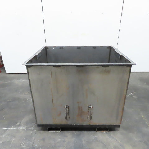 44.5 x 35.5 x 34" 180 Gallon Stainless Steel Reservoir Liquid Storage Dip Tank