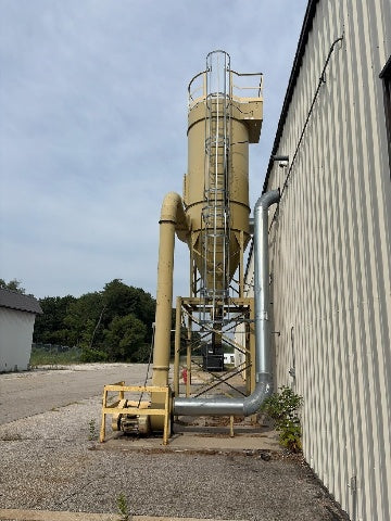 Honeyville HF15 HAL-10 25HP 7500CFM MPC Cyclone Dust Collector 3Ph W/ Airlock