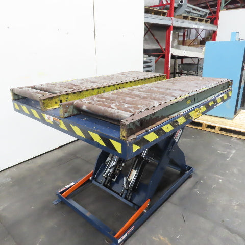 1.5 Ton* 3000lb 60" x 48" Electric Scissor Lift Table 115/208V 1Ph 49" Max