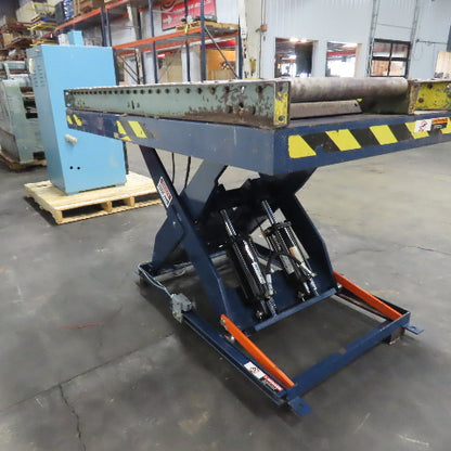 1.5 Ton* 3000lb 60" x 48" Electric Scissor Lift Table 115/208V 1Ph 49" Max