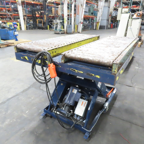 1.5 Ton* 3000lb 60" x 48" Electric Scissor Lift Table 115/208V 1Ph 49" Max