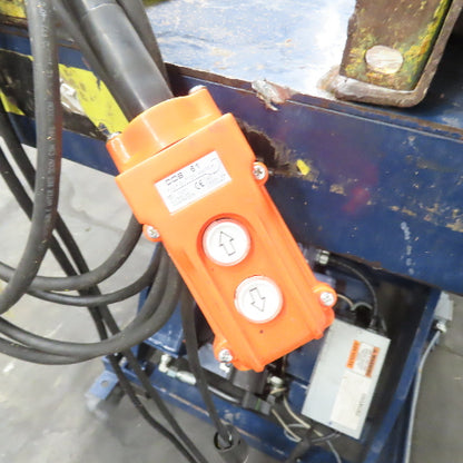1.5 Ton* 3000lb 60" x 48" Electric Scissor Lift Table 115/208V 1Ph 49" Max