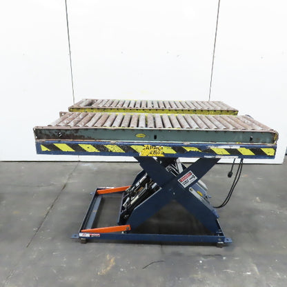 1.5 Ton* 3000lb 60" x 48" Electric Scissor Lift Table 115/208V 1Ph 49" Max