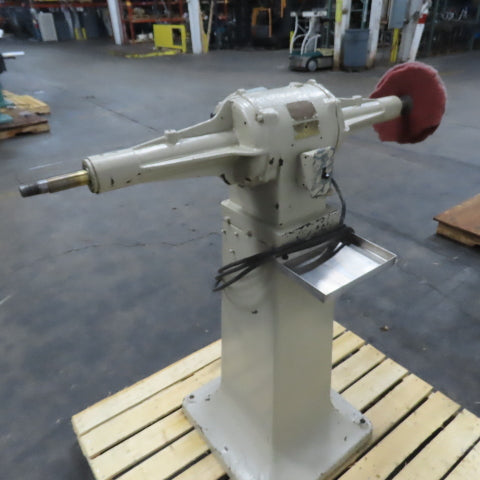 United States Electrical Tool KKBA Pedestal Buffer Polisher 1/2HP 115/230V 1Ph