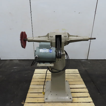 United States Electrical Tool KKBA Pedestal Buffer Polisher 1/2HP 115/230V 1Ph