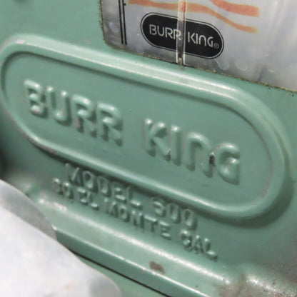 Burr King Model 600 Variable Speed Deburring Buffer Polisher 90VDC Tested