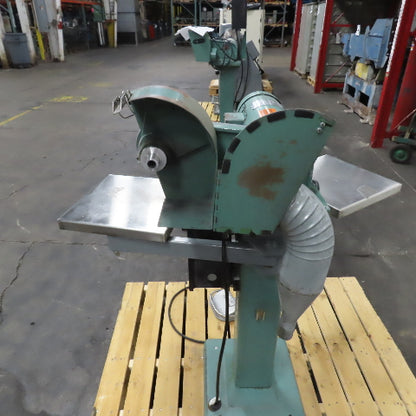 Burr King Model 600 Variable Speed Deburring Buffer Polisher 90VDC Tested