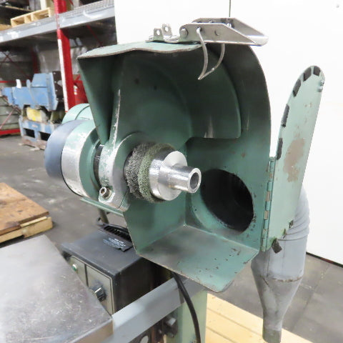Burr King Model 600 Variable Speed Deburring Buffer Polisher 90VDC Tested