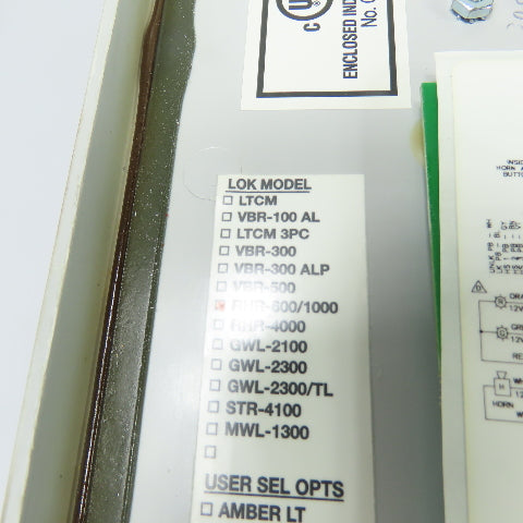 Rite-Hite RHR-600/1000 103.101 Dok-Lok Vehicle Restraint Control Box 120V 1Ph