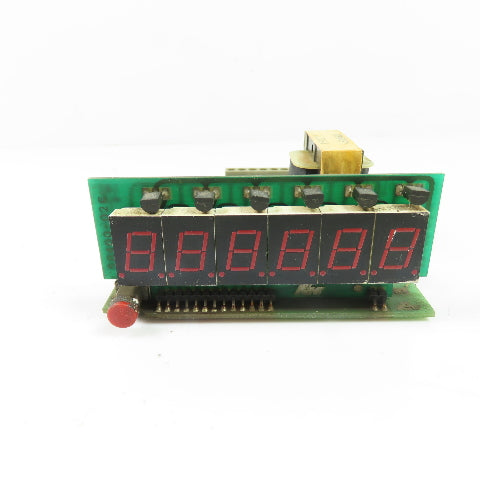 MC0433 EB0269 6-Digit LED Digital Counter Circuit Board