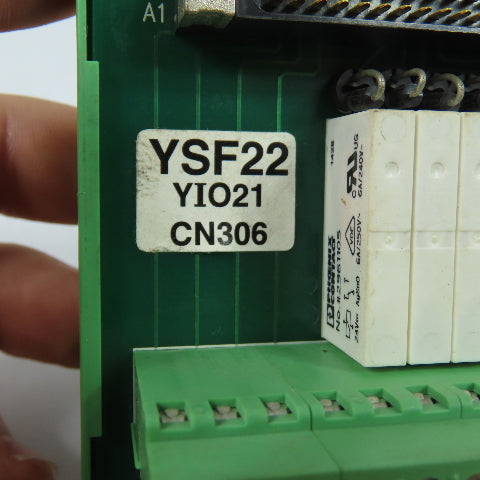 Phoenix Contact 5604929 YSF22 Motoman 8-Channel Relay Interface Module 24VDC