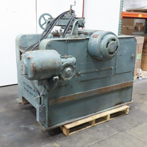 Buss Model M Type 4L 26" x 8" Vintage Industrial Wood Planer 10Hp 208-220/480V