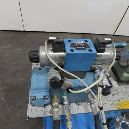 Siemens 7.5kW 220/440V 3Ph Hydraulic Power Unit 38 Gallon Tested