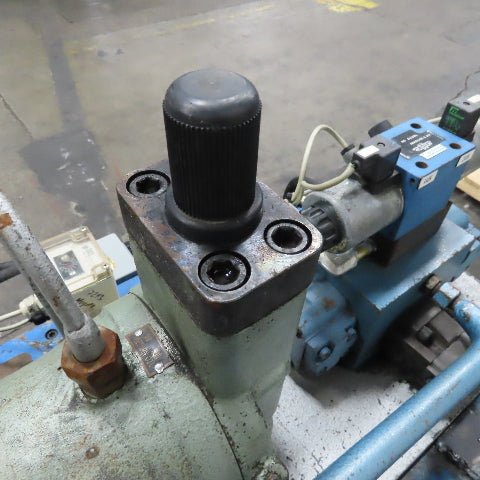 Siemens 7.5kW 220/440V 3Ph Hydraulic Power Unit 38 Gallon Tested