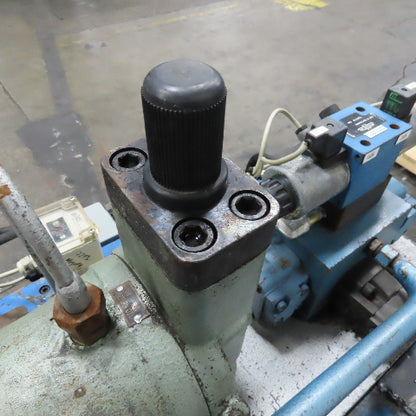 Siemens 7.5kW 220/440V 3Ph Hydraulic Power Unit 38 Gallon Tested