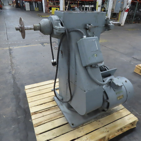 Mitchell 5Hp 220/440V 3Ph Double Arbor Pedestal Buffer Polisher 1-1/4" Arbor