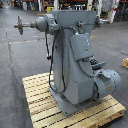 Mitchell 5Hp 220/440V 3Ph Double Arbor Pedestal Buffer Polisher 1-1/4" Arbor