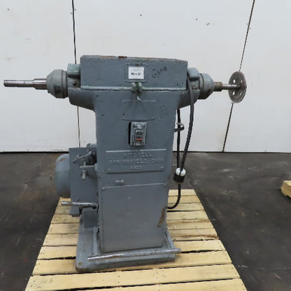 Mitchell 5Hp 220/440V 3Ph Double Arbor Pedestal Buffer Polisher 1-1/4" Arbor