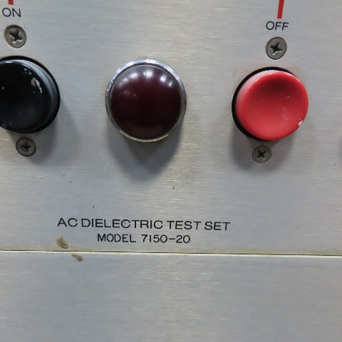 Hipotronics 7150-20 AC Dielectric Test Set Hi Pot Tester 0-150kVa