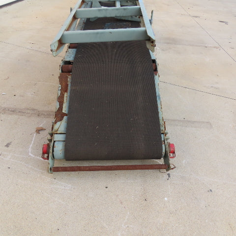 Hytrol 20" Wide x 20' Long Slide Bed Nose Off Incline Conveyor 200V 3Ph 36FPM