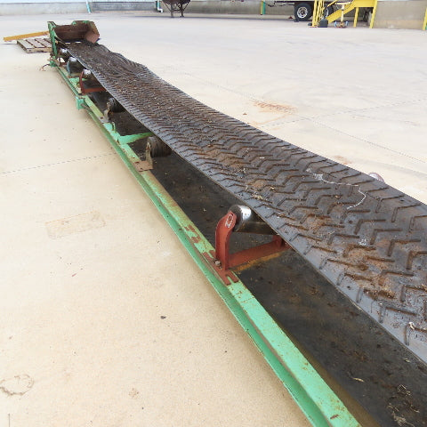 20" Wide x 29' Long Troughed Belt Conveyor 230/460V 3Ph Fast Moving 89FPM