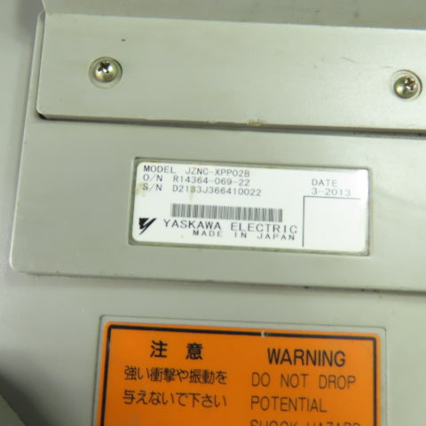 Yaskawa JZNC-XPP02B Motoman Robot Control Teach Pendant Yasnac XRC