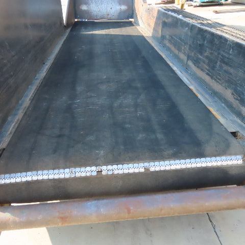 46" Wide x 18' Long 60° Incline Slide Belt Discharge Conveyor 23FPM