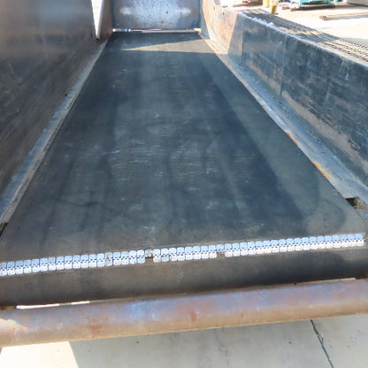 46" Wide x 18' Long 60° Incline Slide Belt Discharge Conveyor 23FPM