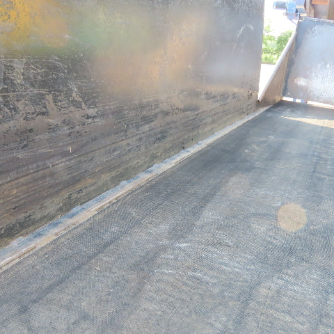 46" Wide x 18' Long 60° Incline Slide Belt Discharge Conveyor 23FPM