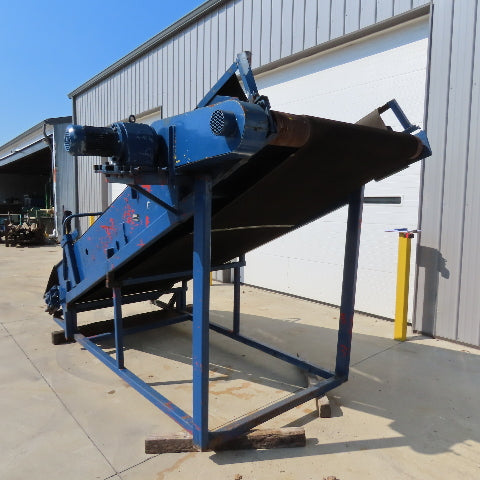 Endura Veyor 48" x 150" 330/575V 50Hz Incline Discharge Conveyor 35FPM Tested