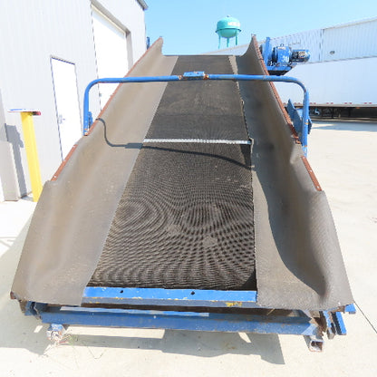 Endura Veyor 48" x 150" 330/575V 50Hz Incline Discharge Conveyor 35FPM Tested