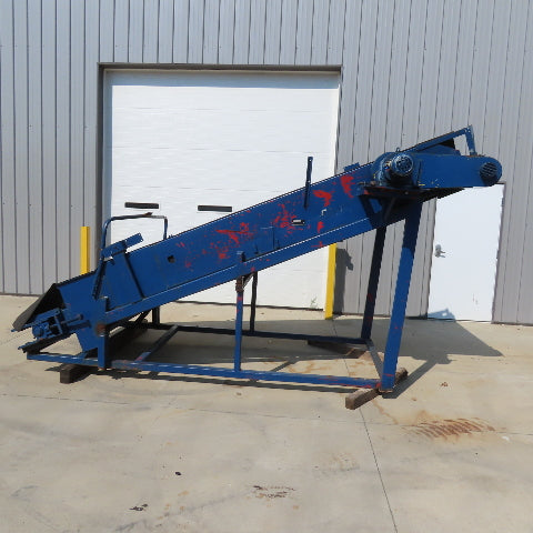 Endura Veyor 48" x 150" 330/575V 50Hz Incline Discharge Conveyor 35FPM Tested