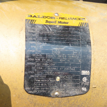 23" x 34' Incline Cleated Belt Discharge Conveyor 230/460V 3Ph 153FPM