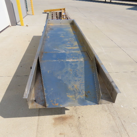 Link Belt LBL 3005x10' Sanitary Vibrating Conveyor 30" x 10' 460V 3Ph Tested