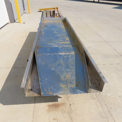 Link Belt LBL 3005x10' Sanitary Vibrating Conveyor 30" x 10' 460V 3Ph Tested