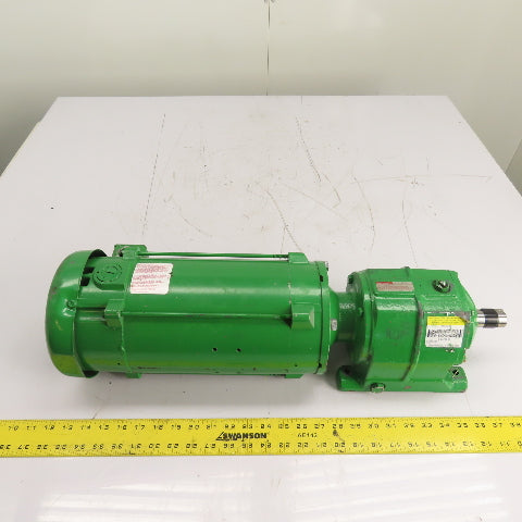 Boston Gear F622A-20-B7 1-1/2HP DC Gear Motor 180VDC 19.4:1 Ratio 90RPM Output